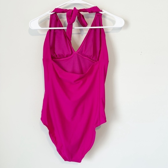 NWT American Classics Hot Pink On The Beach Swimsuit 10 - Picture 5 of 8